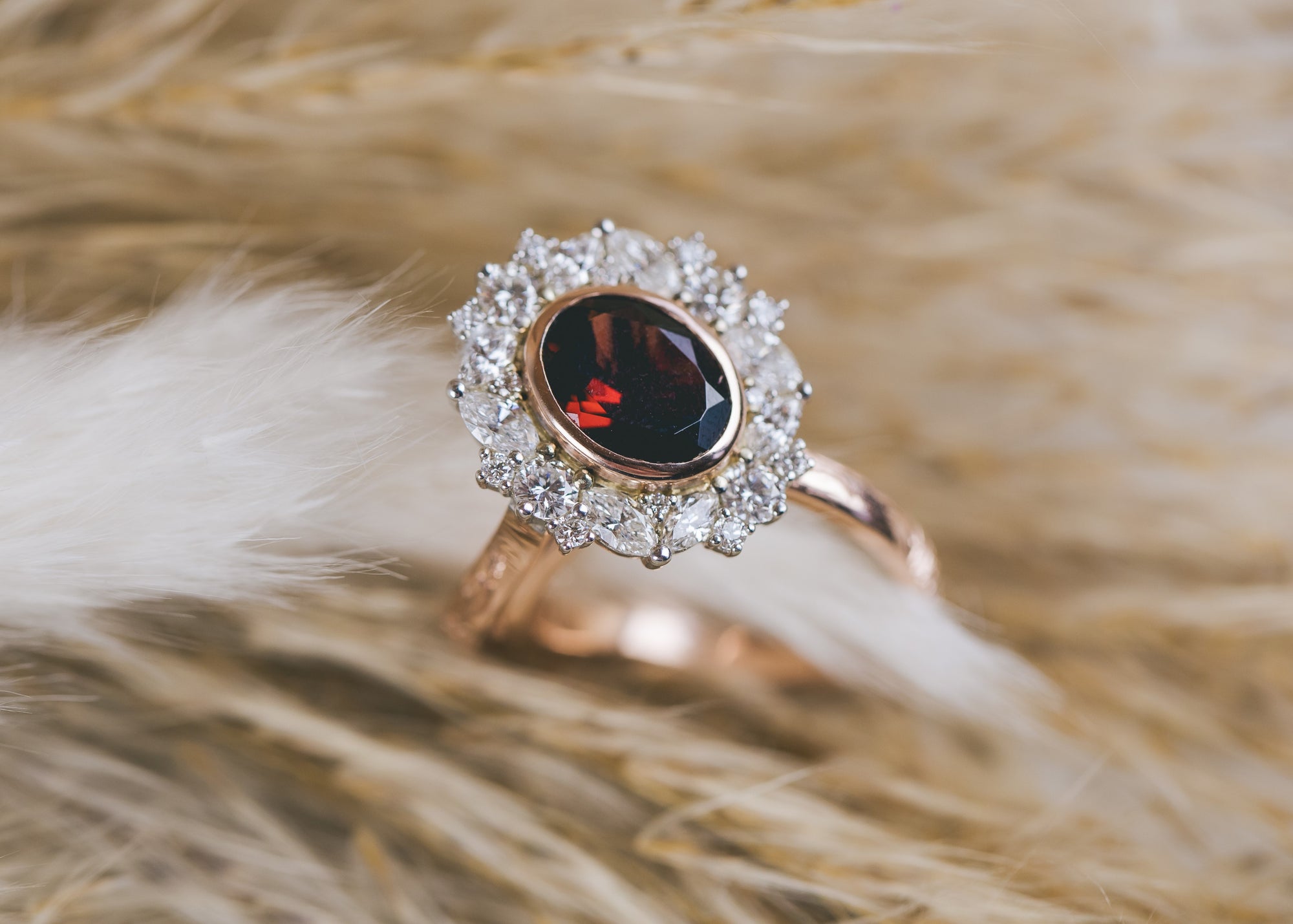 A Guide to Garnet Engagement Rings