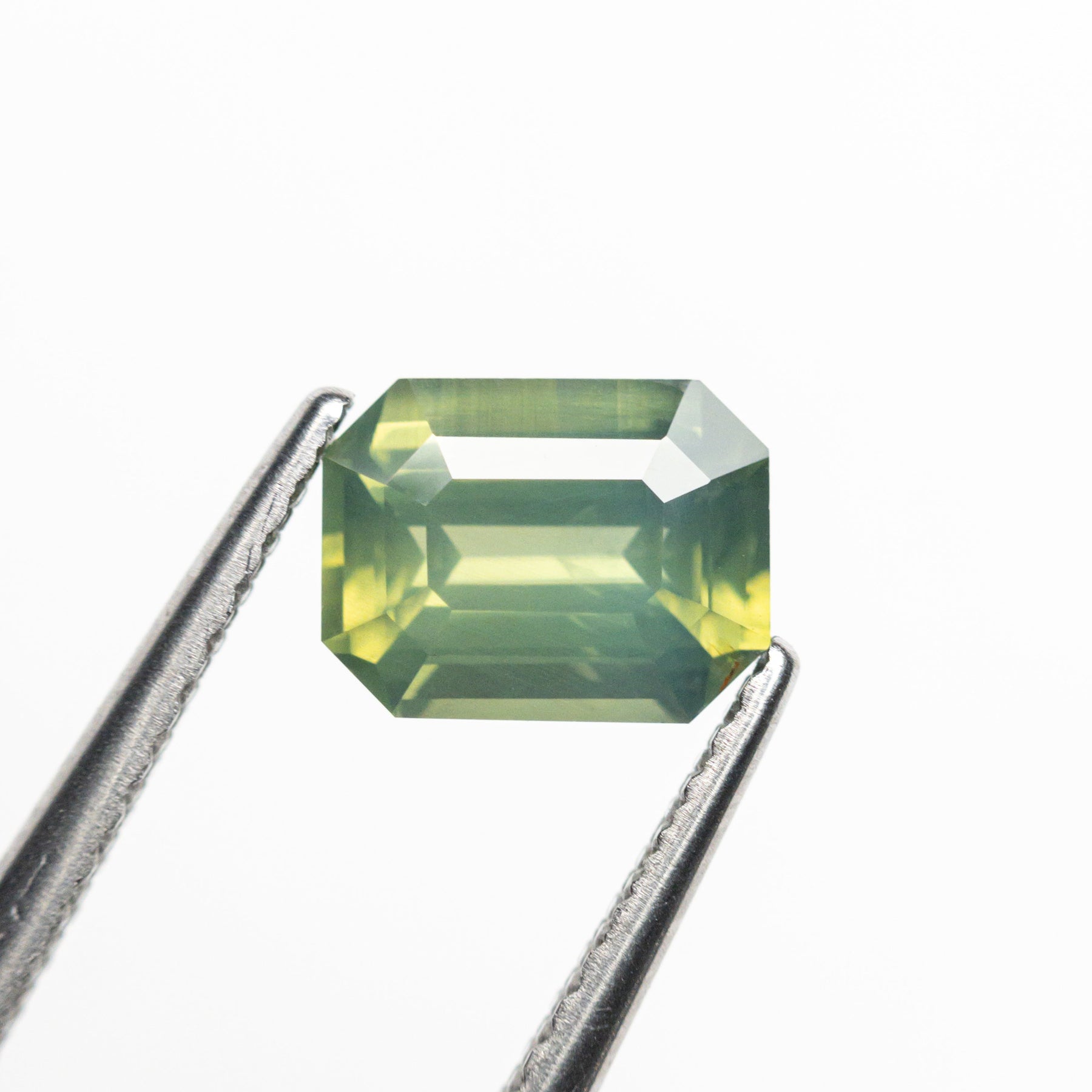 1.29ct Green Sapphire Stardust's Whisper Ring - Lelya - bespoke engagement and wedding rings made in Scotland, UK
