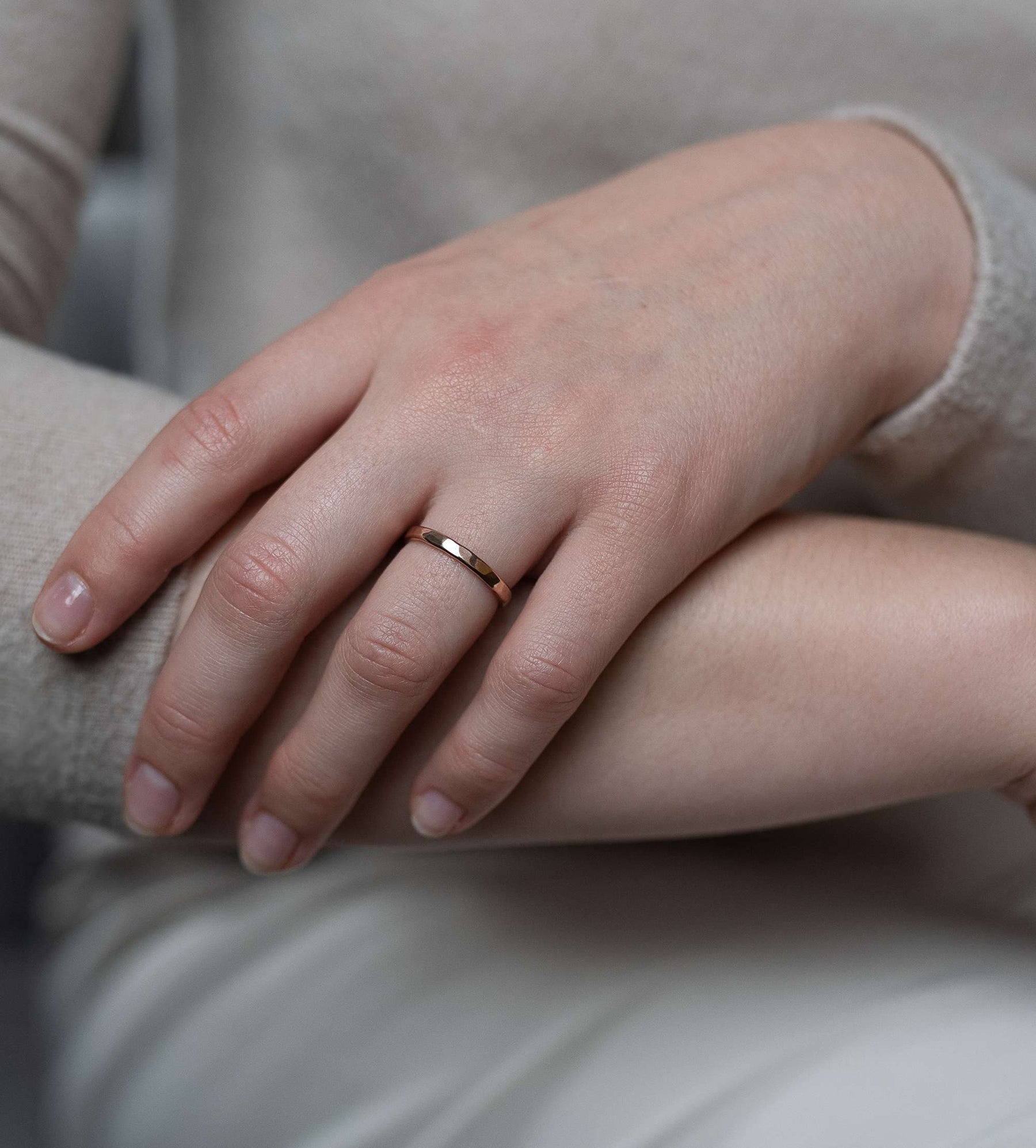 Hammered Band 2.5mm - Boutee
