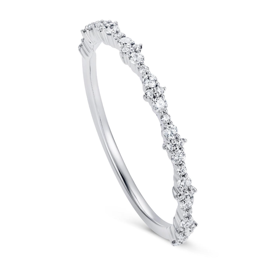 Pompadour Wedding Band - Boutee