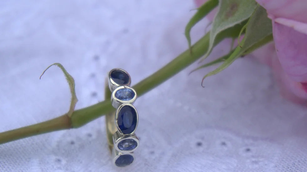 Different Blues Sapphire Band - Boutee