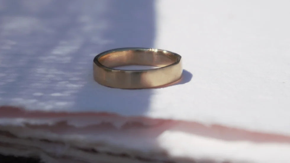Flat Wedding Band - Boutee