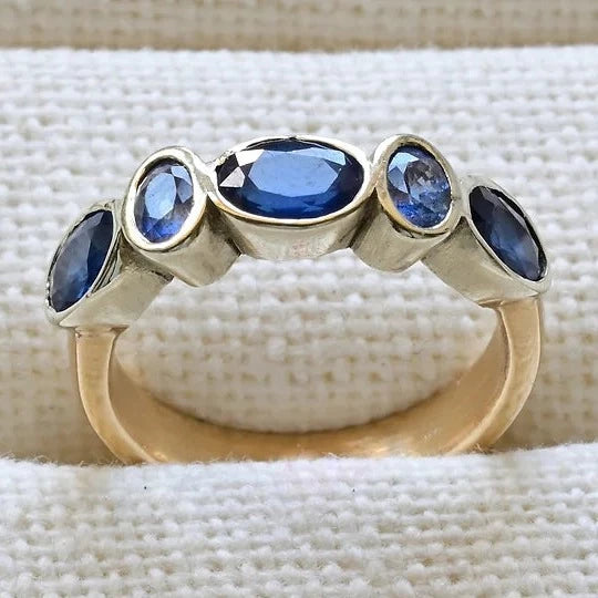 Different Blues Sapphire Band - Boutee