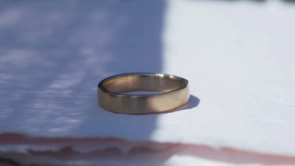 Flat Wedding Band - Boutee