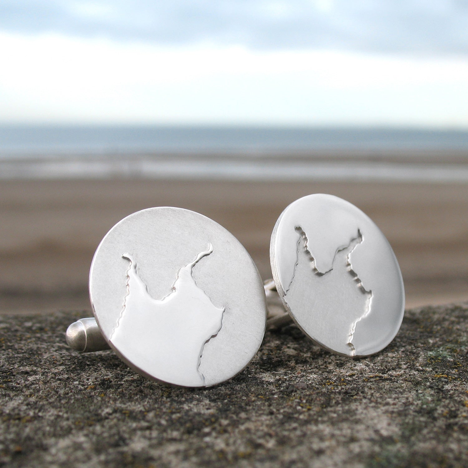 Personalised Silver Cufflinks