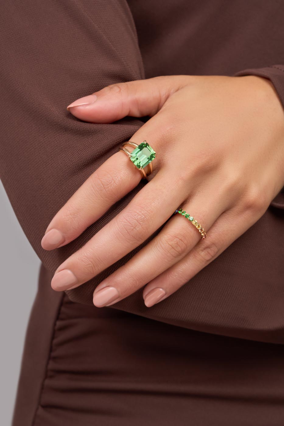 Lagoon Tourmaline Cocktail Ring - Boutee