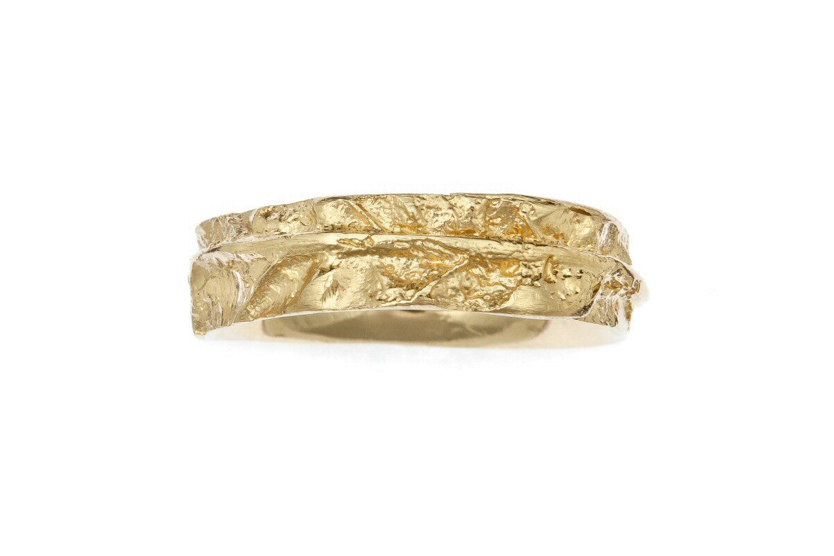 Slim Oak Leaf Ring - Boutee
