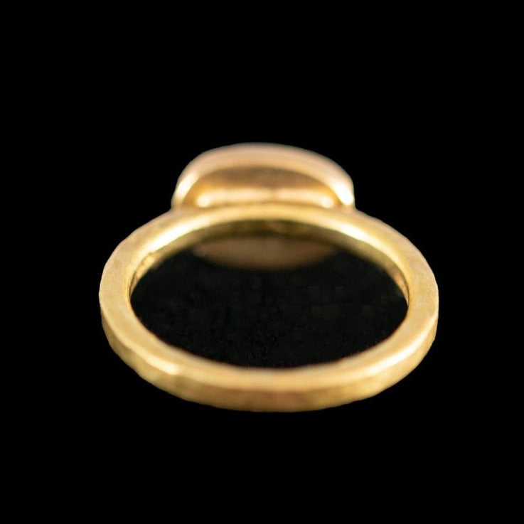 Labradorite & 22ct Gold Ring - Boutee