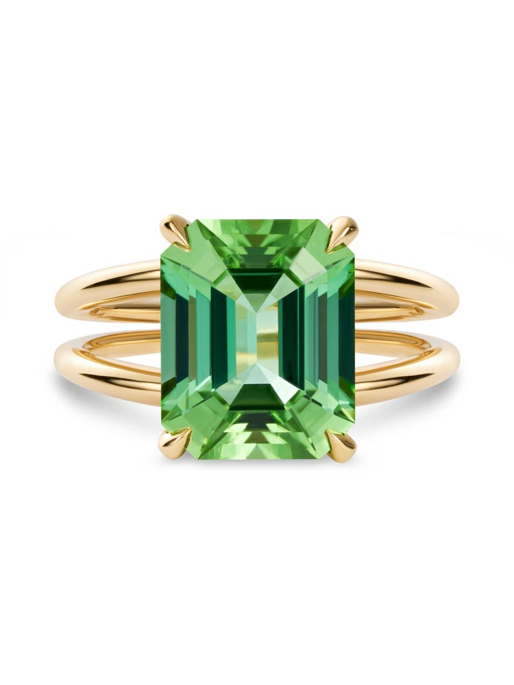 Lagoon Tourmaline Cocktail Ring - Boutee