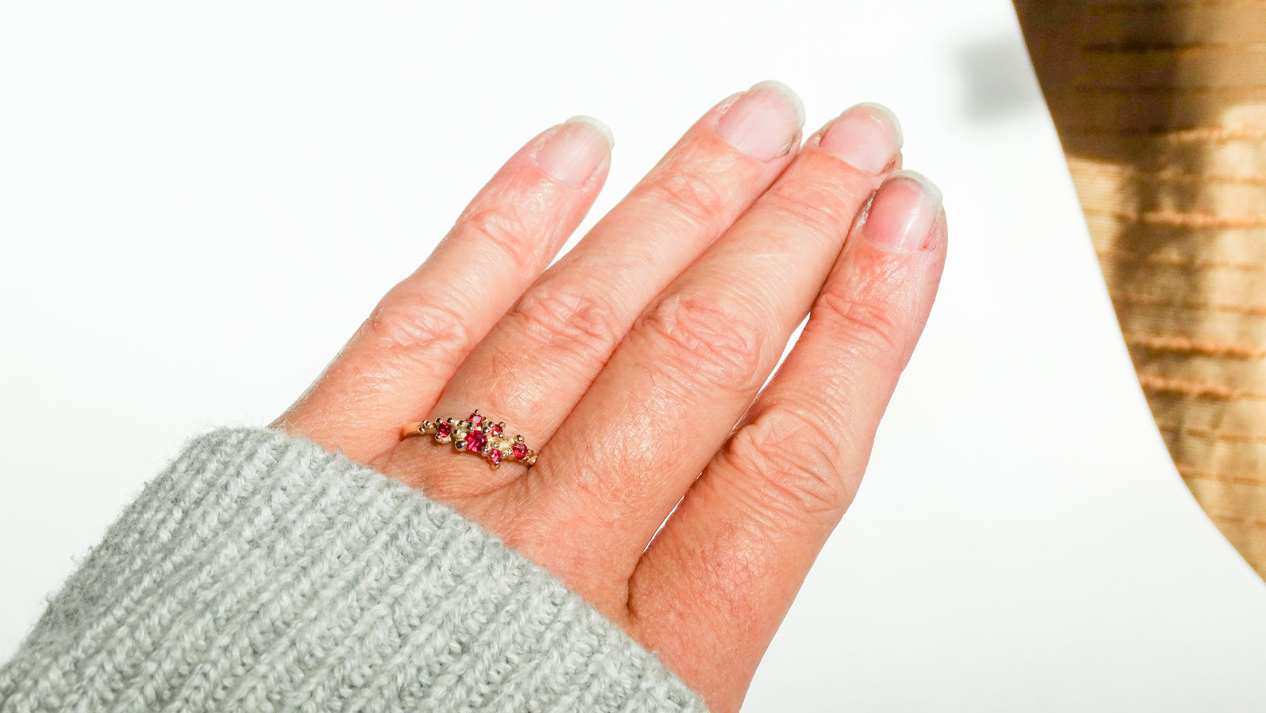 Ruby Small Constellation Ring - Boutee