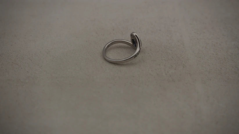 Sapphire White Gold 9ct Ring - Boutee