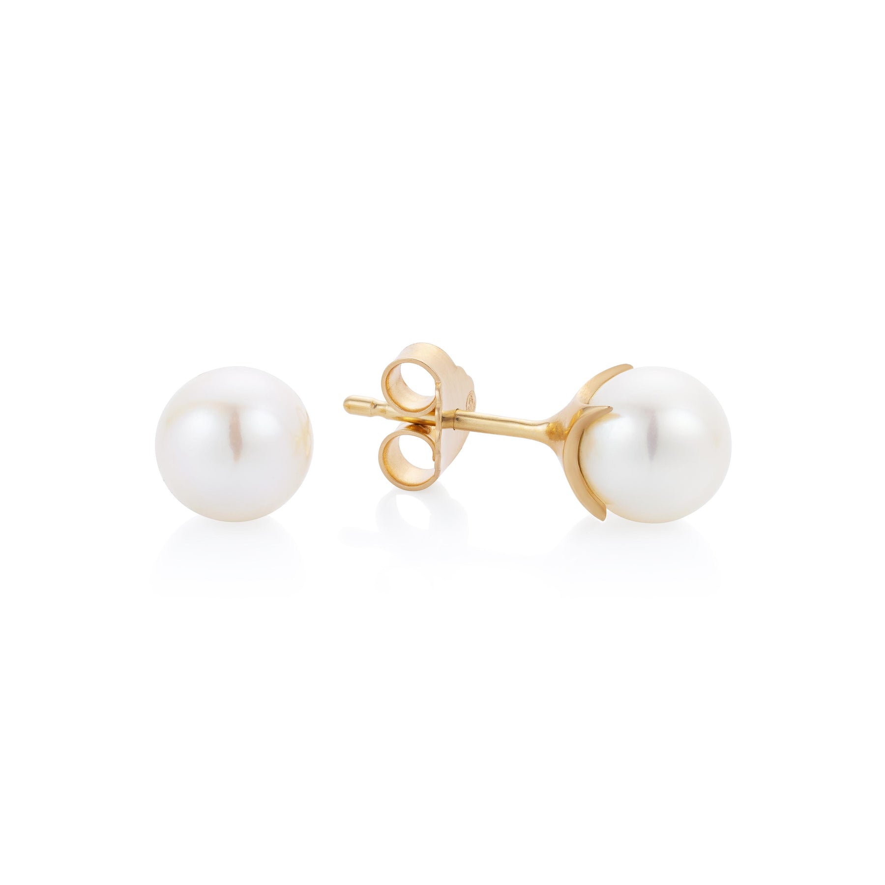 Pearl Claws Earring Studs - Boutee