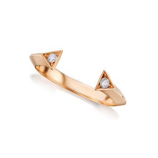 One of a kind MOYO Garnet & Diamond Ring - Boutee