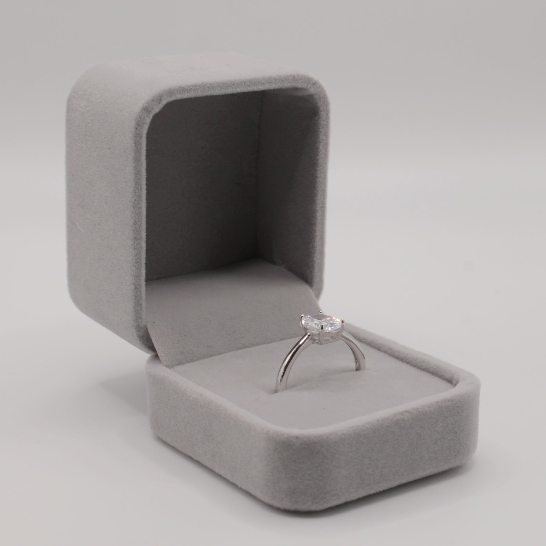 Temporary Proposal Ring - White Gold - Boutee