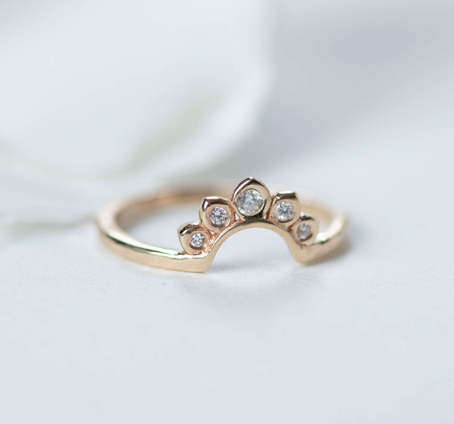 Diamond Petals Ring - Boutee
