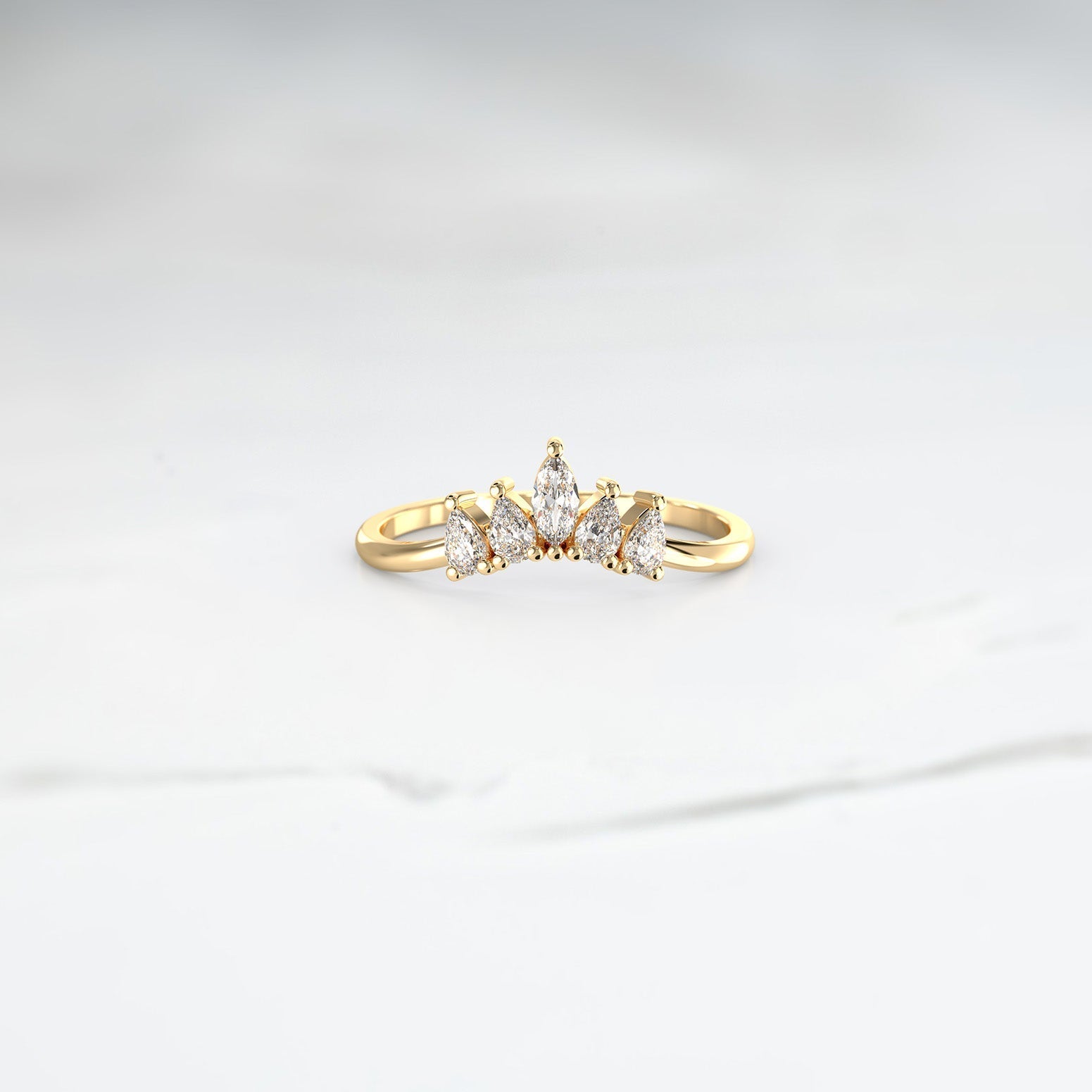 Crown of Barra - Lelya - bespoke engagement and wedding rings made in Scotland, UK