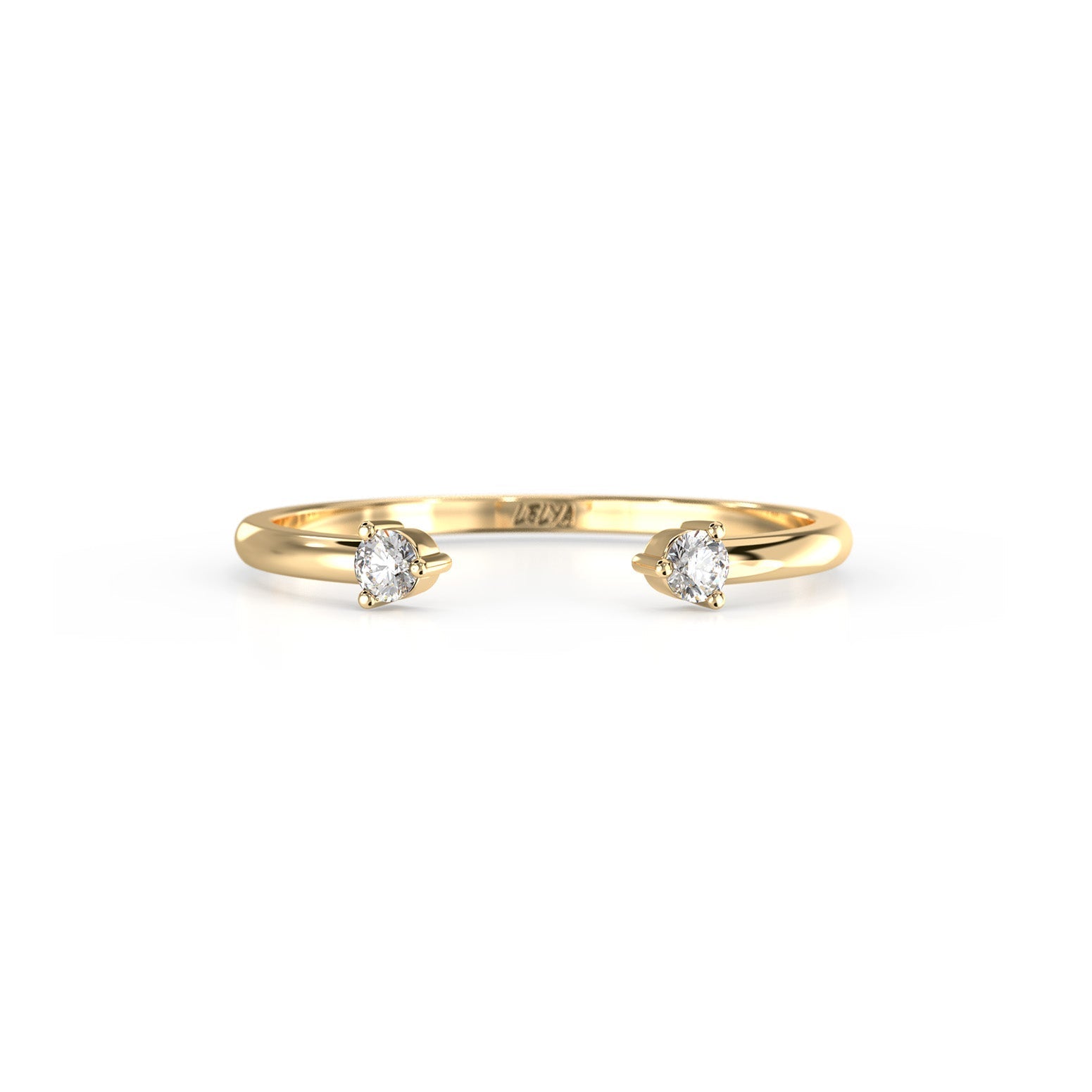 Diamond Astra Ring - Lelya - bespoke engagement and wedding rings made in Scotland, UK