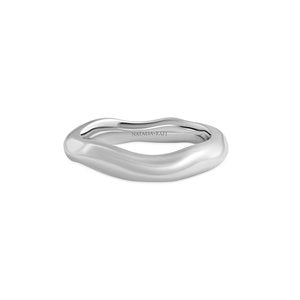 Bøk - Wavy Band Ring - Boutee