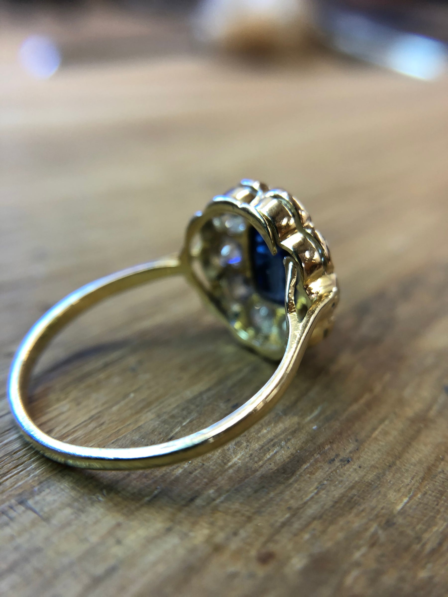 Antique Sapphire & Diamond Re-model - Boutee