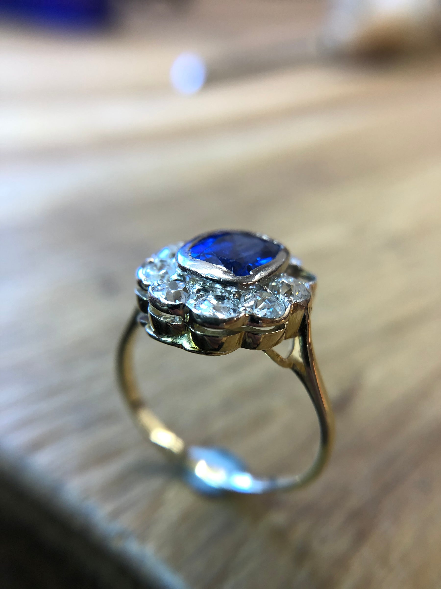 Antique Sapphire & Diamond Re-model - Boutee