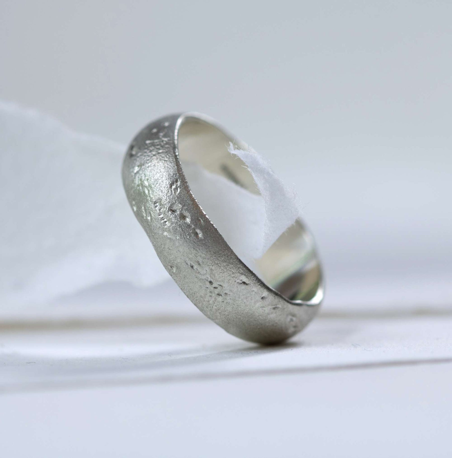 6mm Band, Sand Cast Finish - Boutee