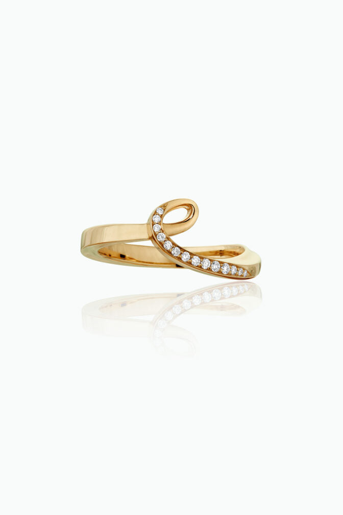 Tula Solitaire Ring & Itasca Loop Ring - Boutee