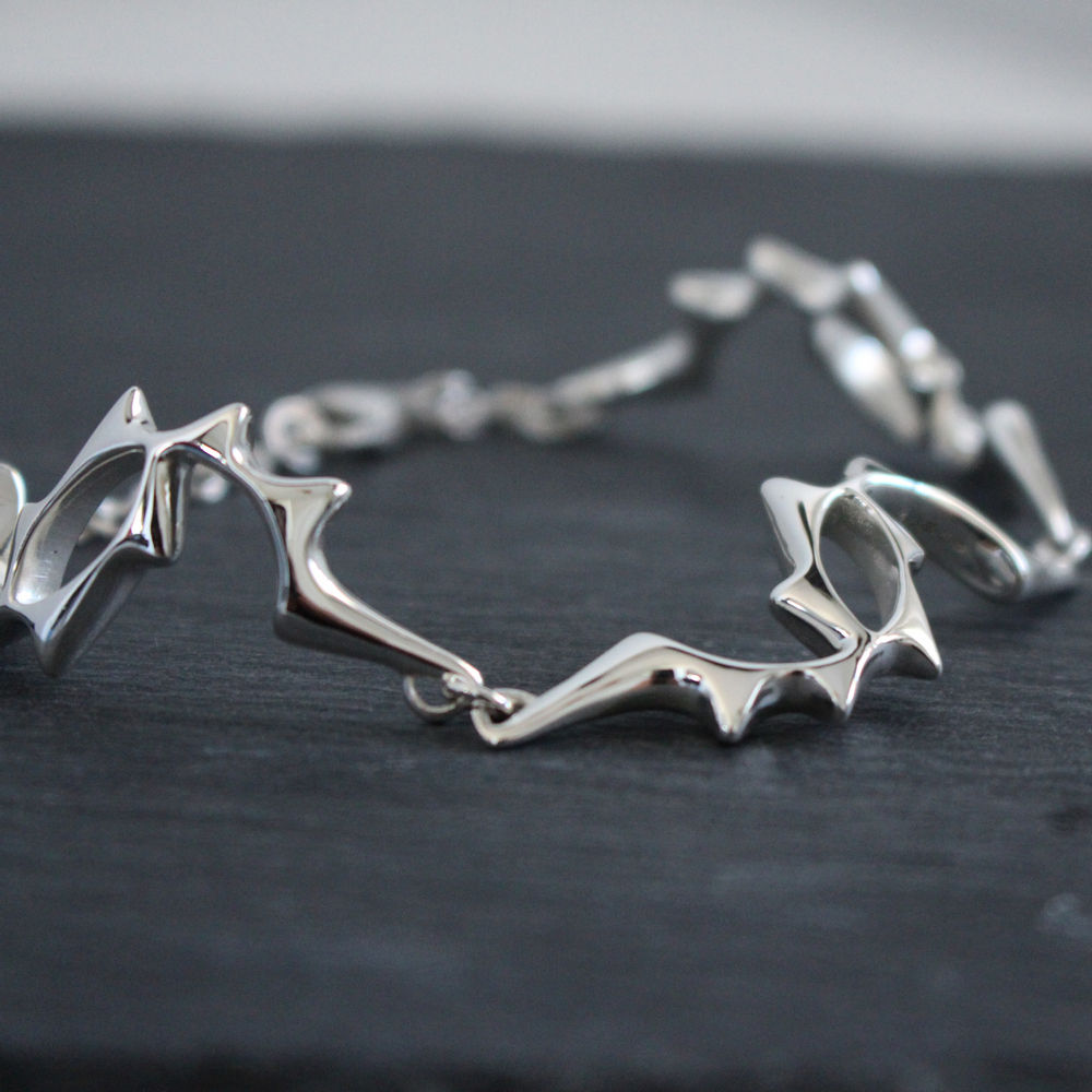 Sterling Silver Supernova Bracelet - Boutee