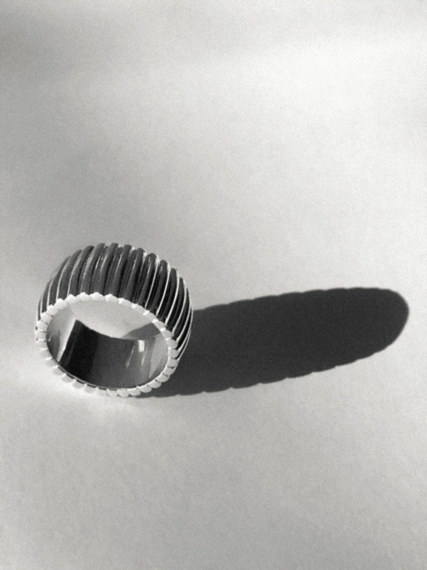 Neo Concrete Movement Ring – Gold Vermeil - Boutee