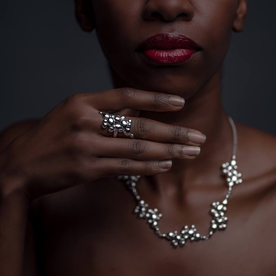 Sterling Silver Vulcan Choker Necklace - Boutee