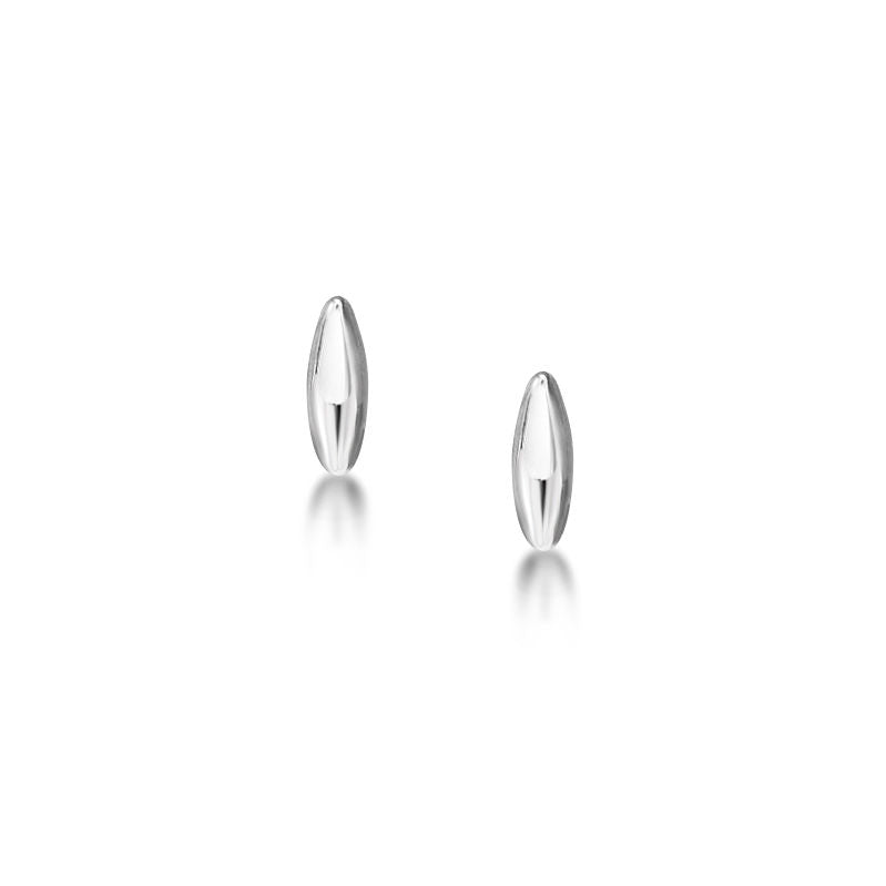 Sterling Silver Meteor Stud Earrings - Boutee