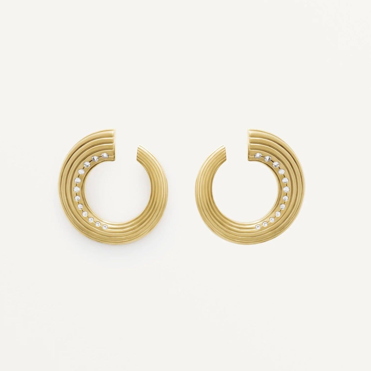 Croissance Illimitée Earrings – Pavé - Boutee