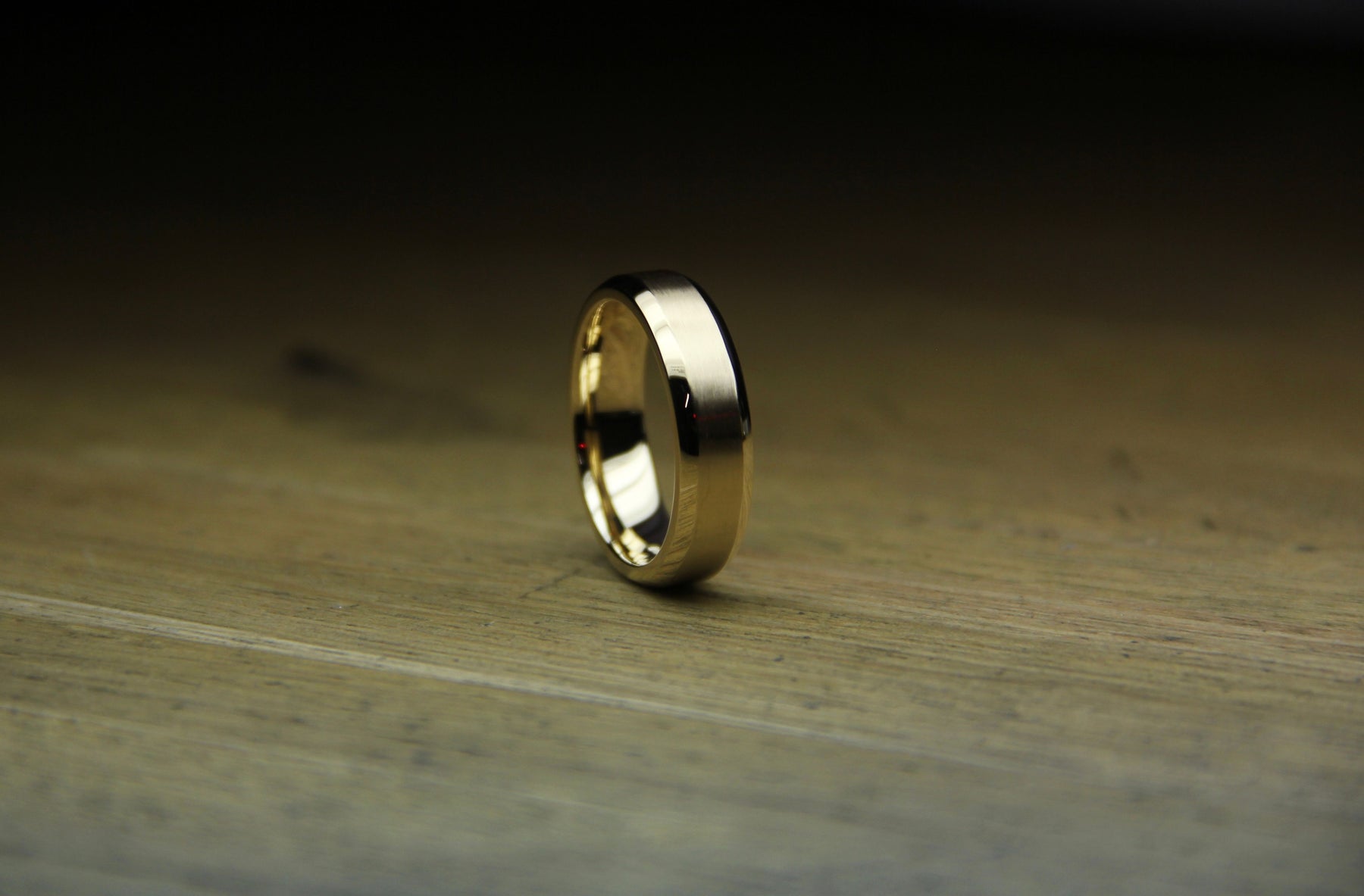 9ct Yellow Gold Multi Finish Band - Boutee