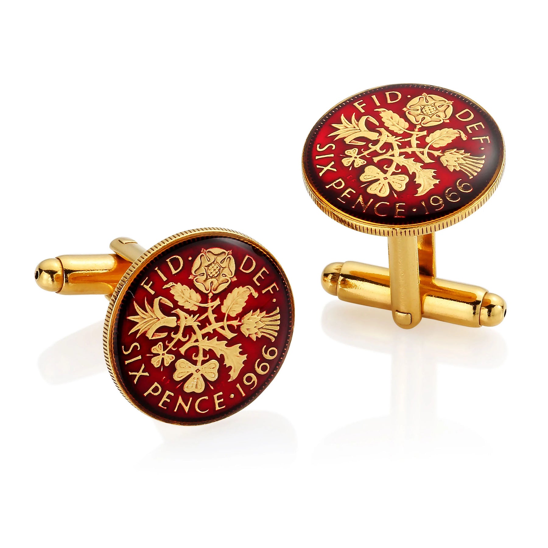 Sixpence Cufflinks (1953-1967) - Boutee