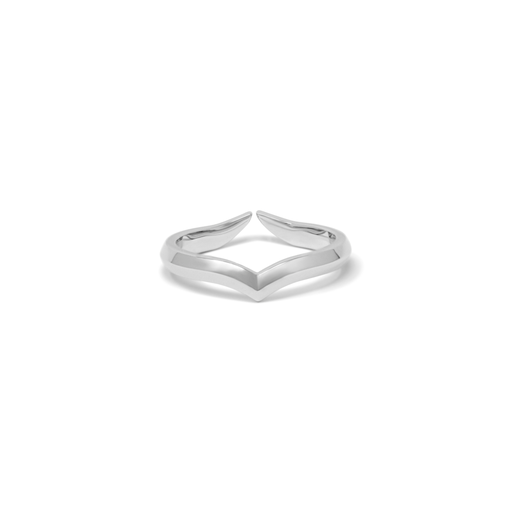 Fang Ring | Gold Vermeil & Rhodium Plated Silver - Boutee