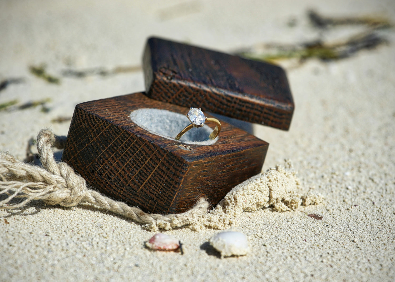 Embracing Marks and Scratches on your Engagement Ring