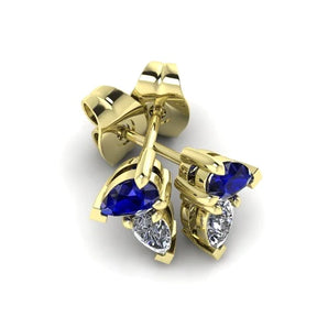 Sapphire and Diamond Earrings - Boutee