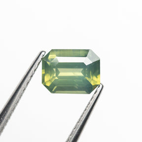 1.29ct Green Sapphire Stardust's Whisper Ring - Lelya - bespoke engagement and wedding rings made in Scotland, UK