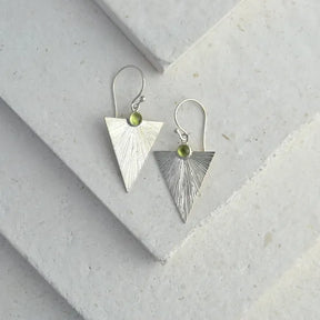 Triangle Sunbeam Earrings - Boutee
