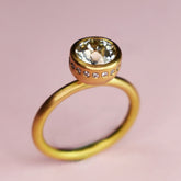 22ct Gold 1.6ctw Old Cut GIA Certificated Diamond Ring - Boutee