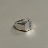 Engraved Arlo Signet Ring - Boutee