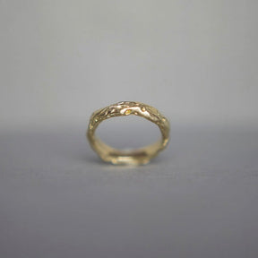 4mm Molten Wedding Ring - Boutee