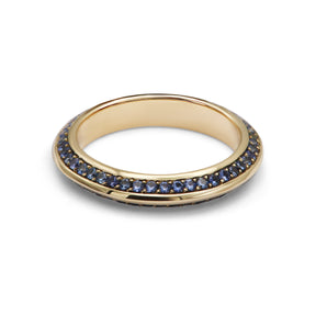Two-Tone Knife-Edge Ring