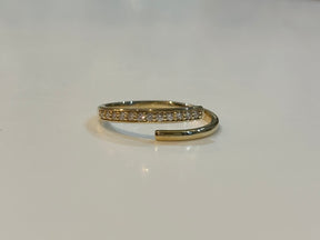 Wrap Around Diamond Ring - Boutee