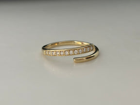 Wrap Around Diamond Ring - Boutee