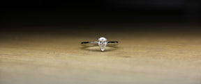 Pear Shaped Diamond Solitaire - Boutee