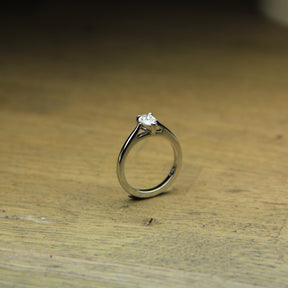 Pear Shaped Diamond Solitaire - Boutee