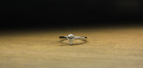 Pear Shaped Diamond Solitaire - Boutee