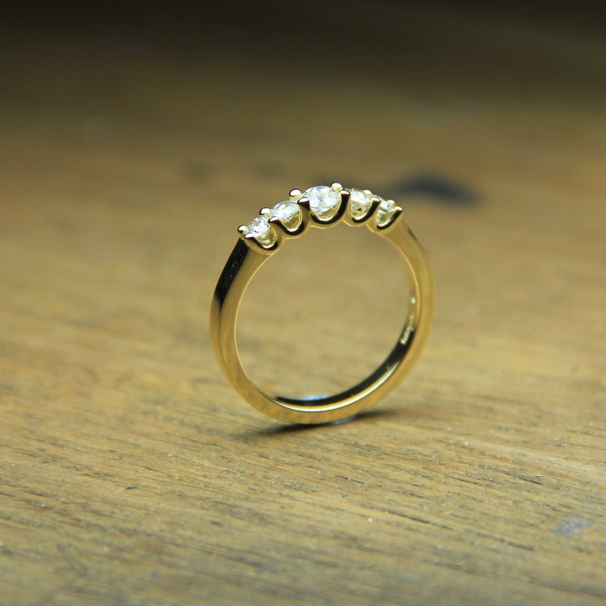 18ct Yellow Diamond Eternity Ring