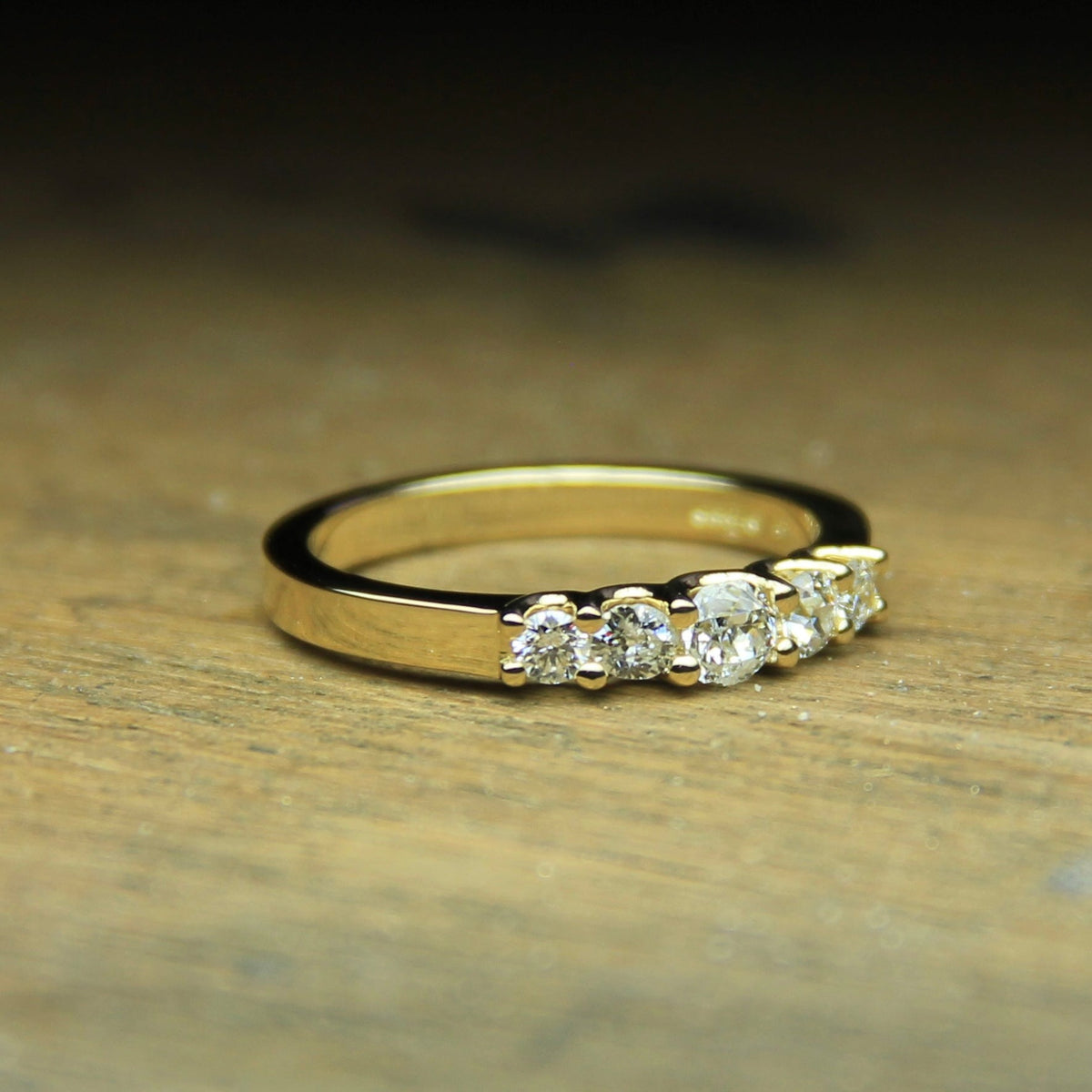 18ct Yellow Diamond Eternity Ring