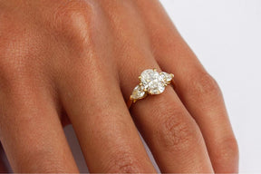 Diamond Trilogy Engagement Ring - Boutee